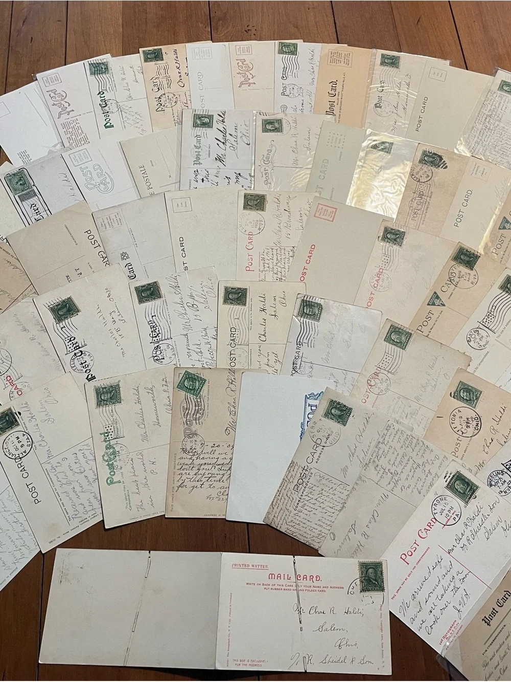 Lot of 54 Vintage Postcards - Buildings and Industrial theme.